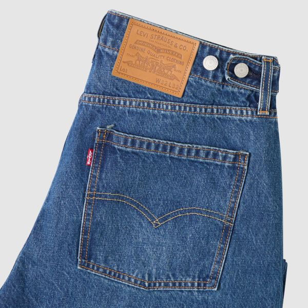 Levi's Mens' Baggy Barrel Jeans Max Volume Dark Wash 0057O0001 - Image 6
