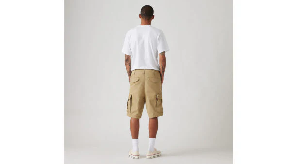 Levi's Men's Carrier Cargo Shorts Beige 001KG0012 - Image 4