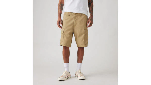 Levi's Men's Carrier Cargo Shorts Beige 001KG0012 - Image 5