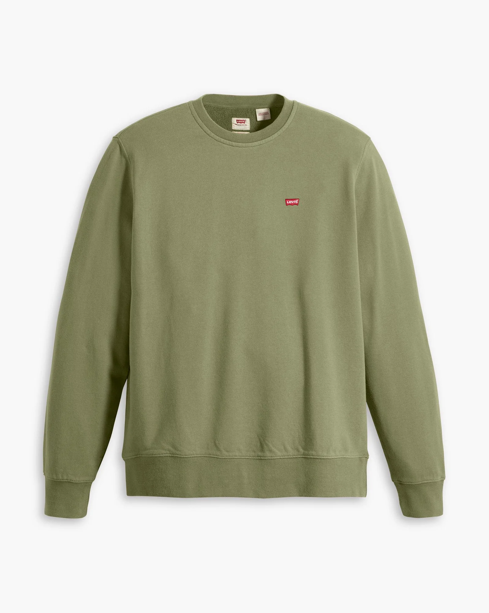 Levi's Mens' New Original Sweatshirt Khaki 359090058 - Image 6