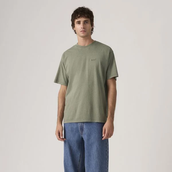 Levi's Men's Red Tab Vintage Tee Garment Dye Mulled Basil A06370189
