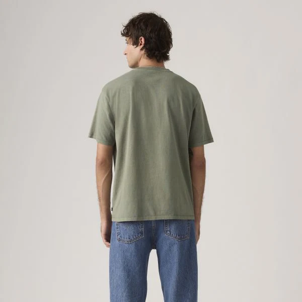 Levi's Men's Red Tab Vintage Tee Garment Dye Mulled Basil A06370189 - Image 2