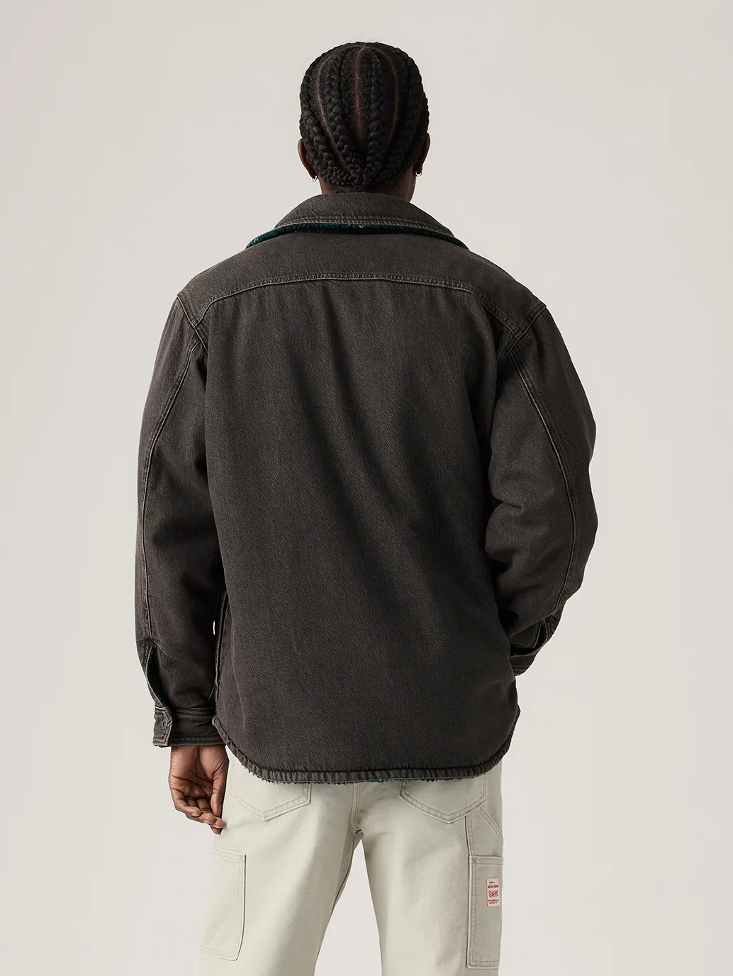 Levi's Men's Reversible Shacket Late Night Grind Black 003B1-0001 - Image 3