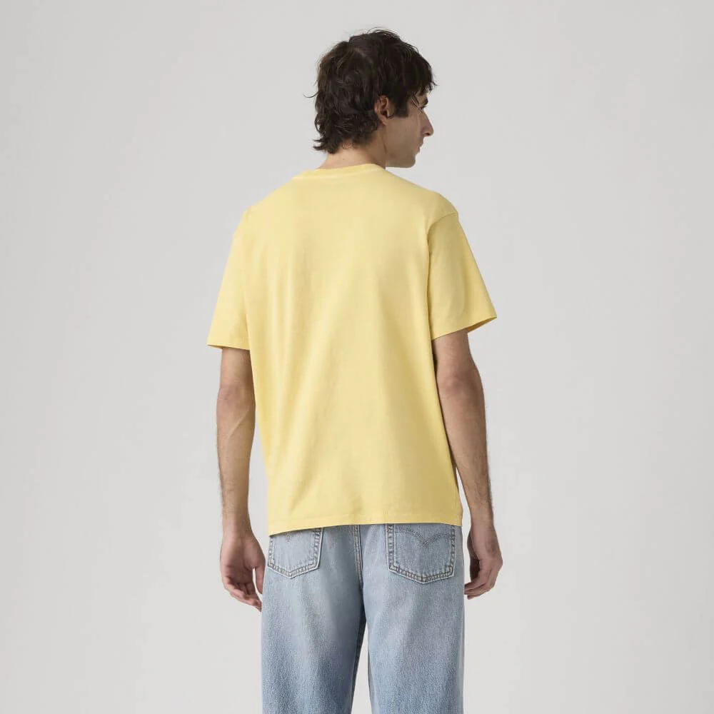 Levi's Men's Vintage Fit T-shirt Yellow A06370184 - Image 3