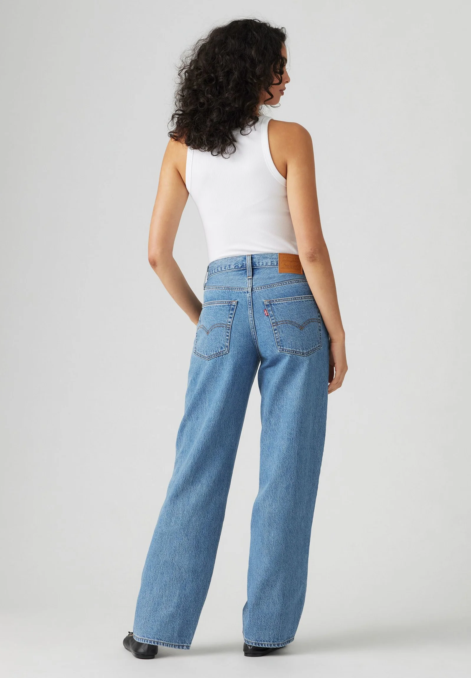 Levi's Womens' Baggy Dad Jeans Own It Stone A34940072 - Image 2