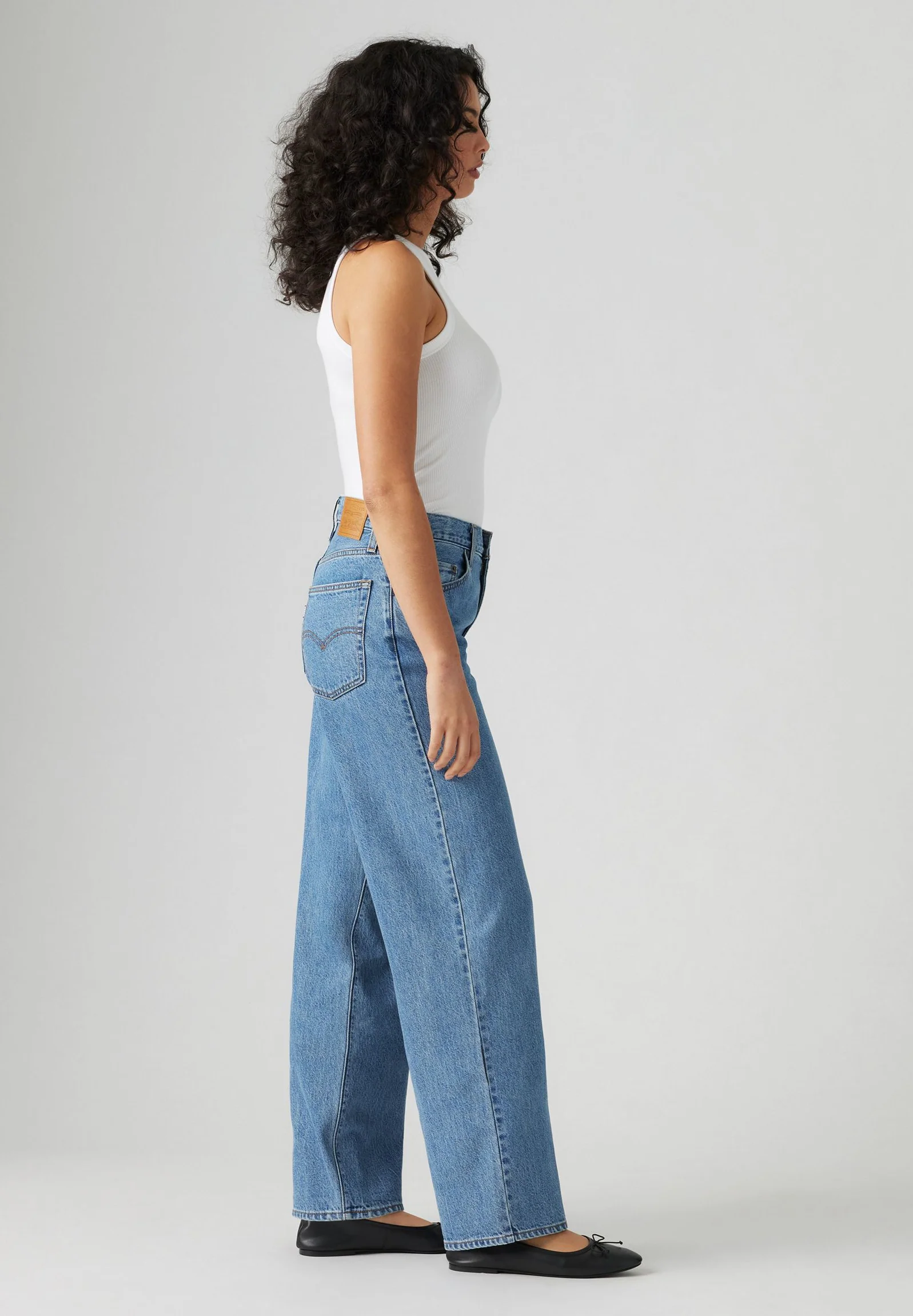 Levi's Womens' Baggy Dad Jeans Own It Stone A34940072 - Image 4