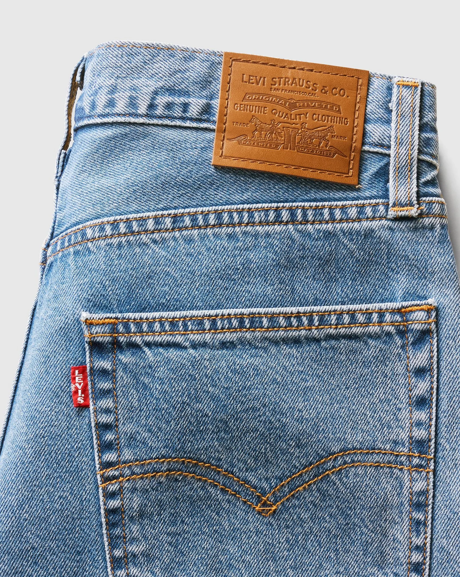 Levi's Womens' Baggy Dad Jeans Own It Stone A34940072 - Image 6