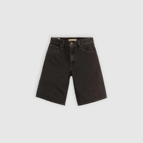 Levi's Women's Baggy Dad Jorts Denim Shorts Black 000MJ0009 - Image 9