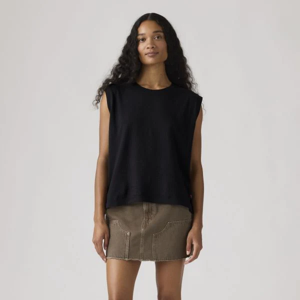 Levi's Women's Boxy Tank Top Black A87940020