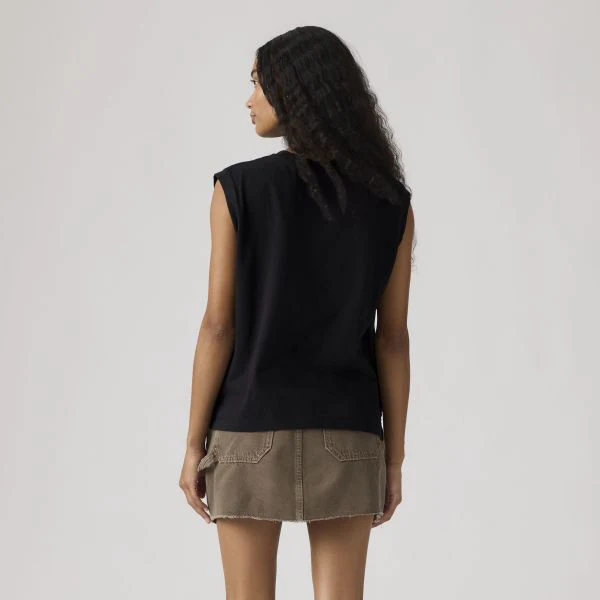 Levi's Women's Boxy Tank Top Black A87940020 - Image 2