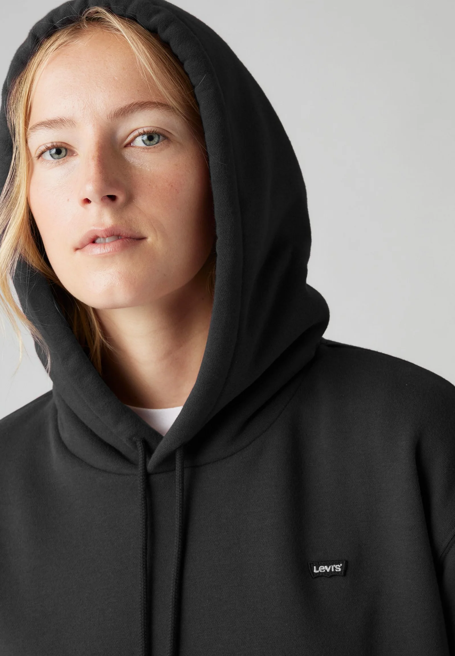 Levi's Womens' Everyday Hoodie Anthracite Night A59430005 - Image 5