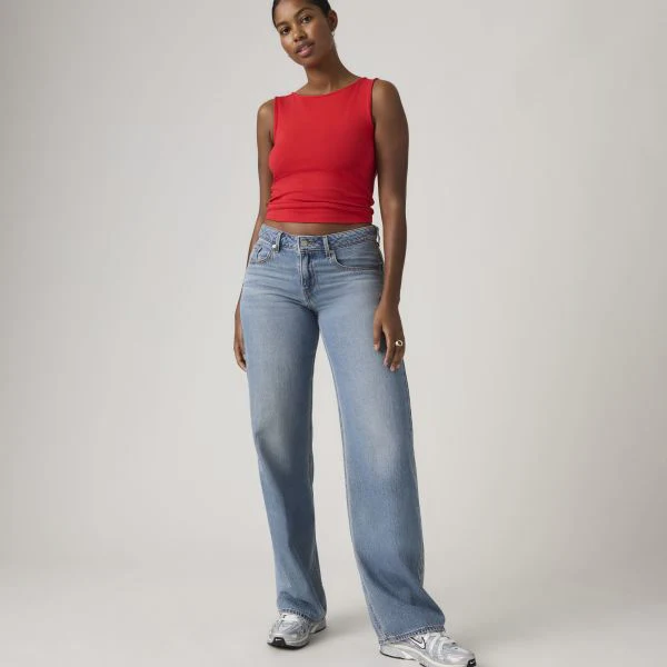 Levi's Women's Low Loose Jeans Blue A55660063 - Image 4