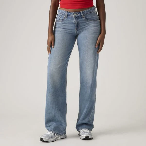 Levi's Women's Low Loose Jeans Blue A55660063 - Image 5