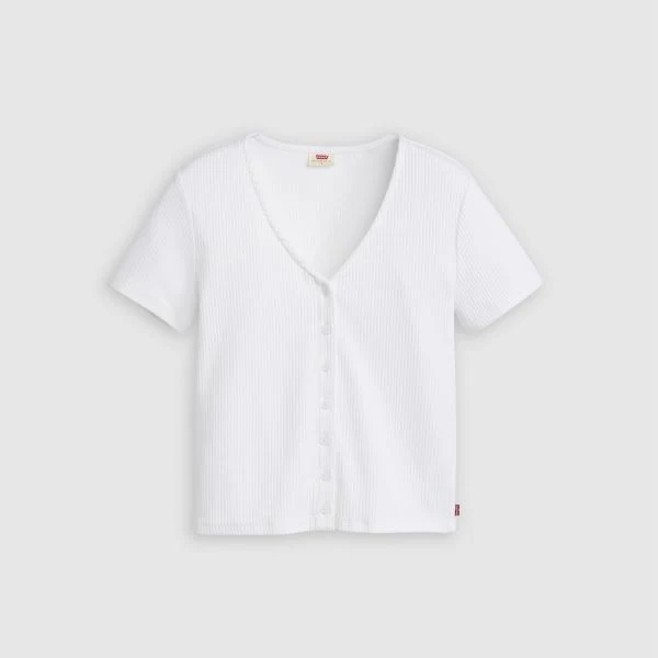 Levi's Women's Muse Tee T-Shirt White A87820001 - Image 3