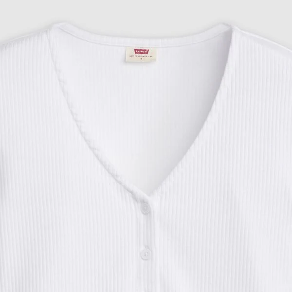 Levi's Women's Muse Tee T-Shirt White A87820001 - Image 4
