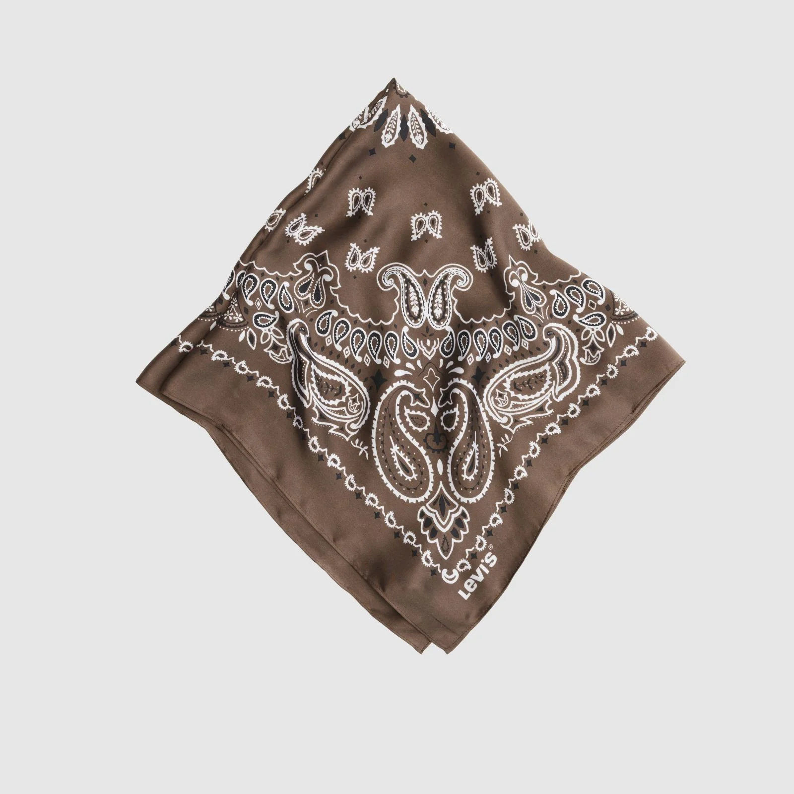Levi's Women's Satin Bandana Chocolate Martini 005G00004 - Image 2