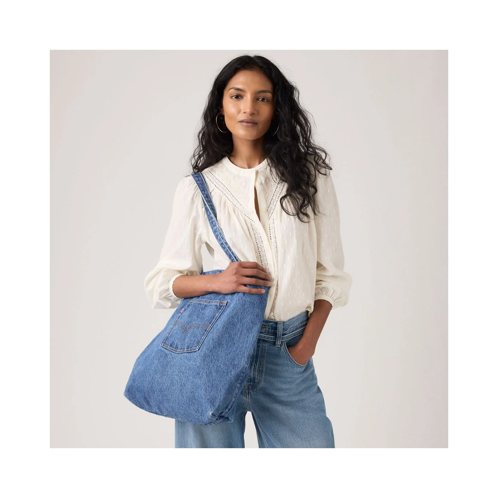Levi's Women's Tote Bag Ocean Indigo Wash 005FV0000