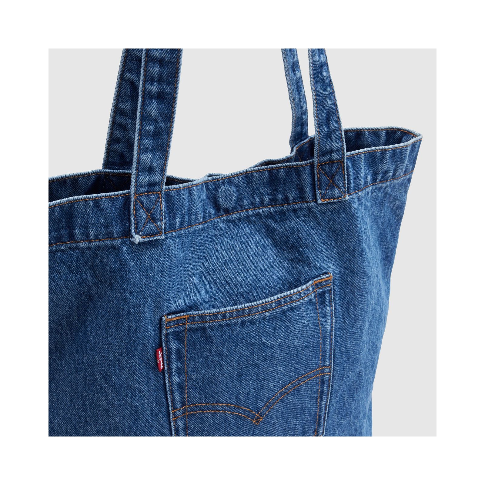 Levi's Women's Tote Bag Ocean Indigo Wash 005FV0000 - Image 4