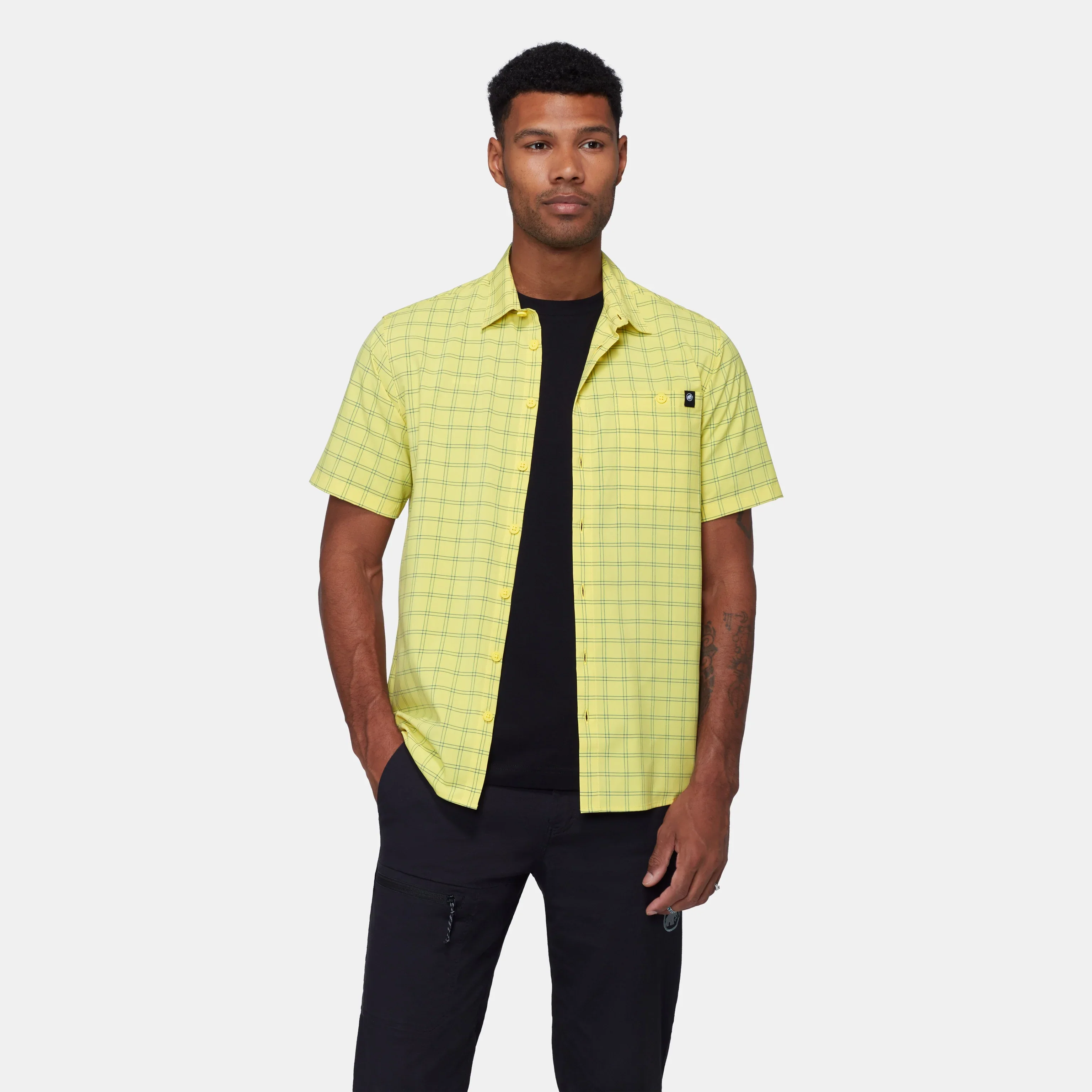 Mammut Men's Lenni Short Sleeve Shirt Holunder-Tschiel 1015-01471-1330 - Image 2