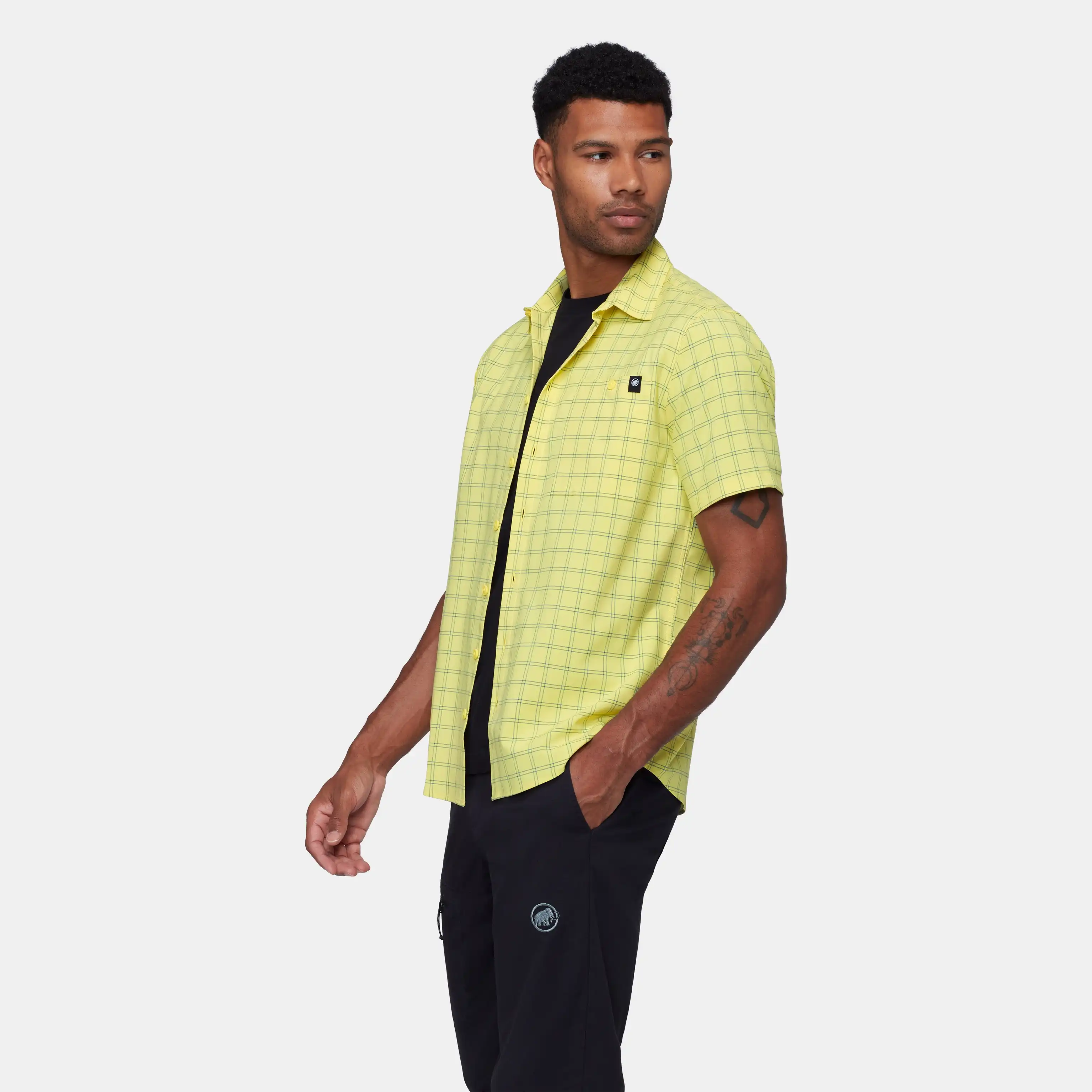 Mammut Men's Lenni Short Sleeve Shirt Holunder-Tschiel 1015-01471-1330 - Image 3