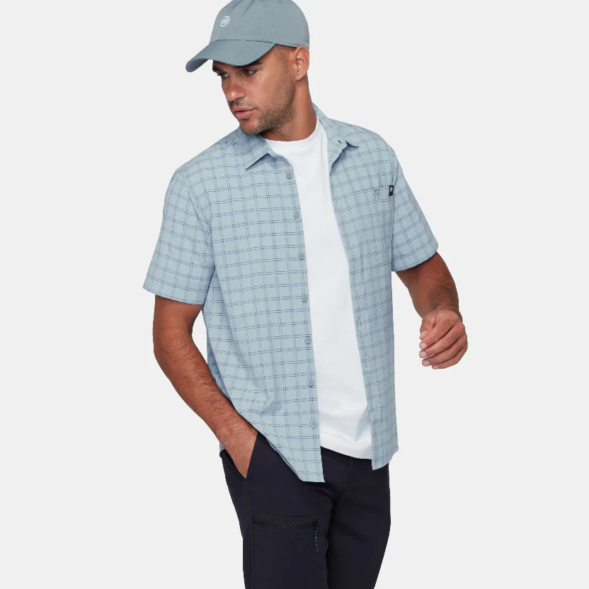 Mammut Men's Lenni Short Sleeve Shirt Nebla-Tschiel 1015-01471-50663 - Image 2