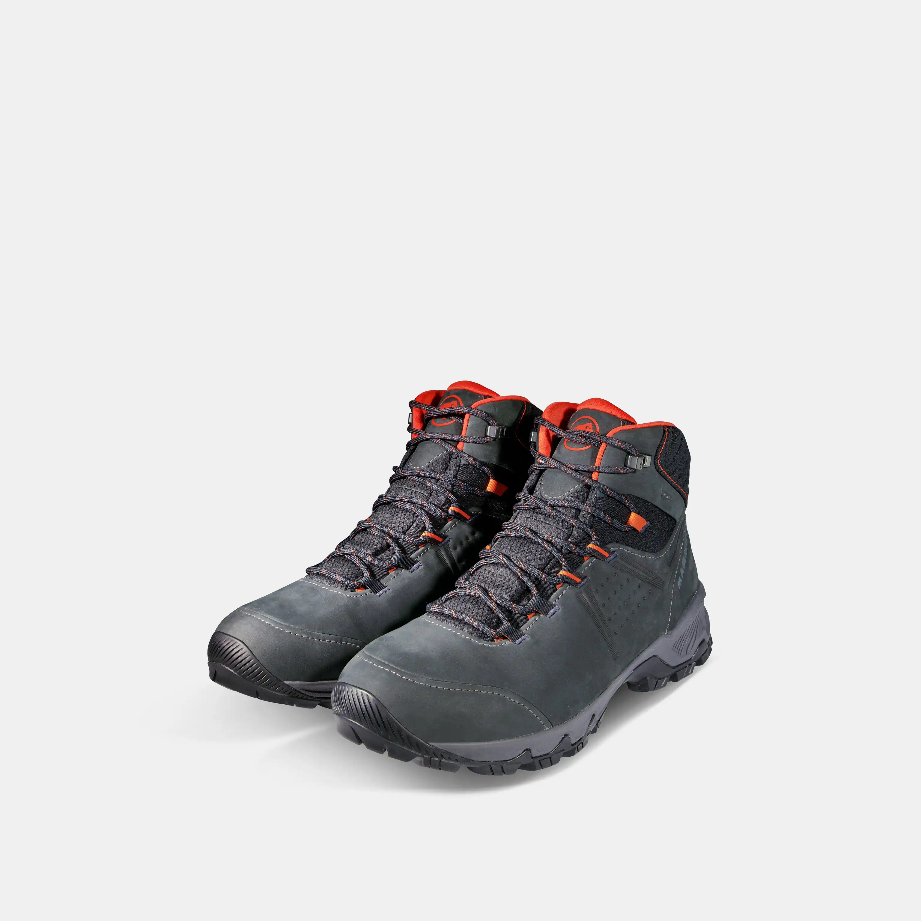 Mammut Men's Mercury IV Mid Leather Shoes Black/Hot Red 3030-04851-00654 - Image 6