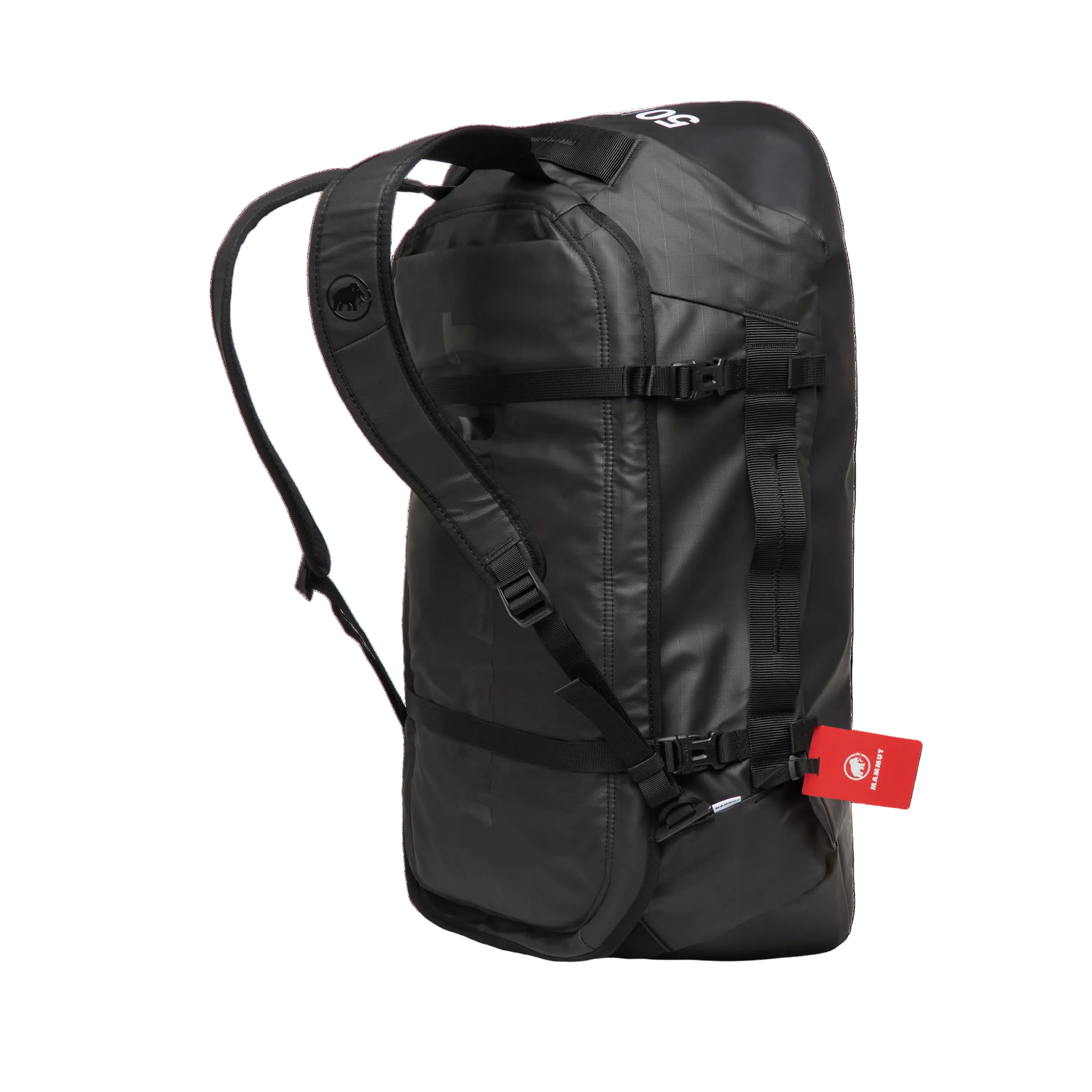 Mammut Unisex Cargo 50L Duffel Bag Black 2570-00390-0001 - Image 2