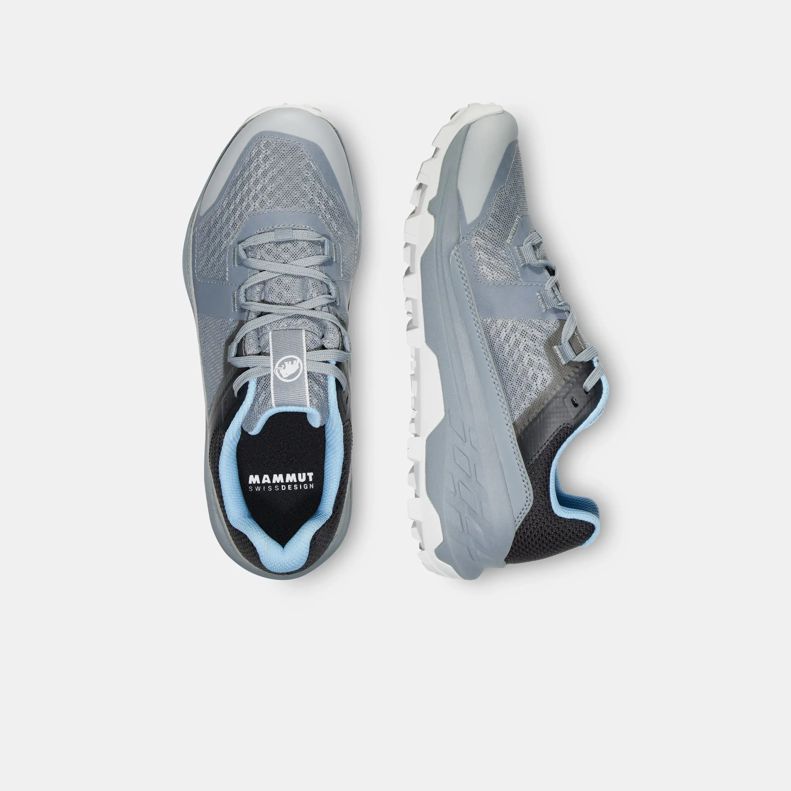 Mammut Women's Girun II Low GTX Shoes Alloy/Light Glacier Blue 3030-05391-00806 - Image 4