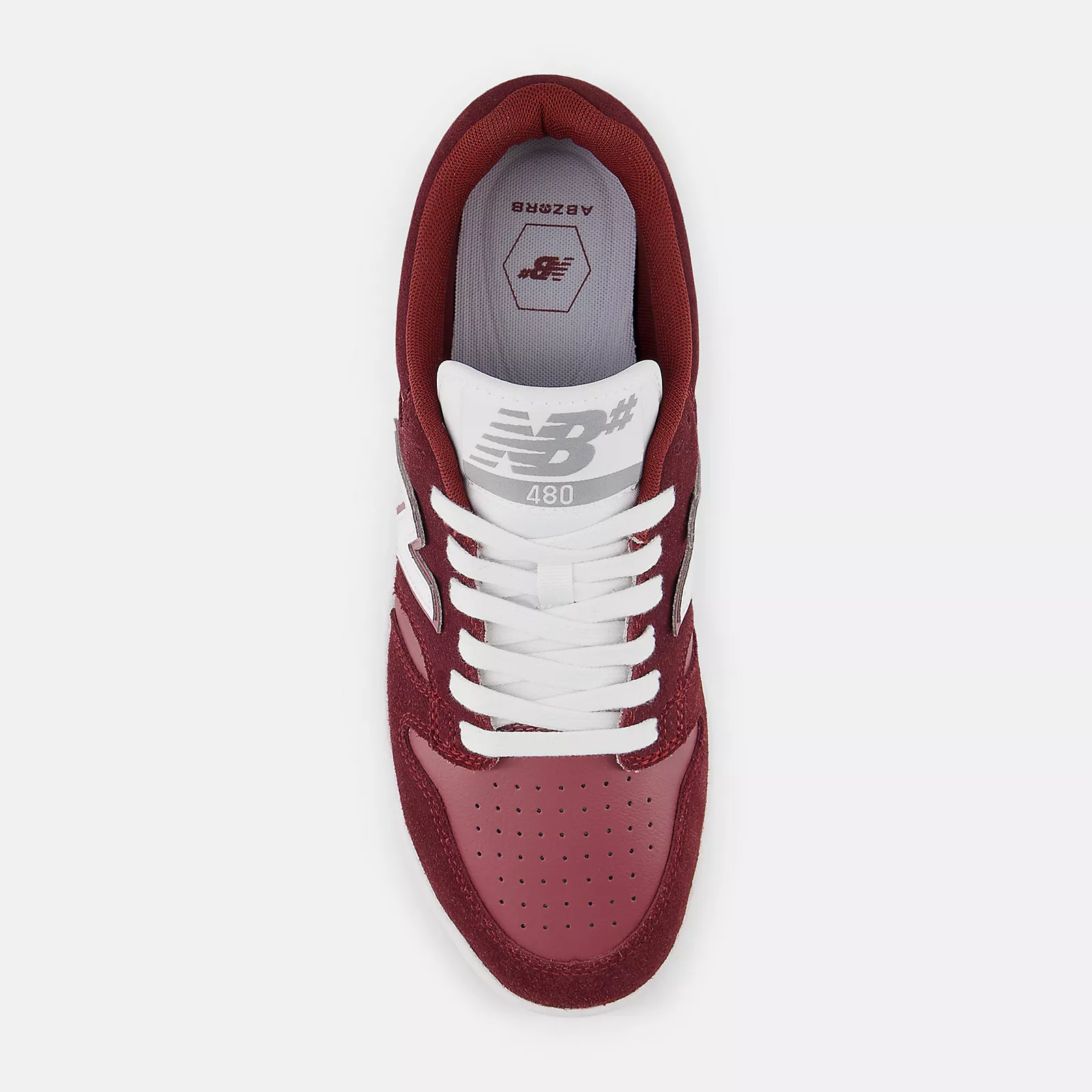 New Balance Men's Numeric 480 Shoes Burgundy NM480BEE - Image 4