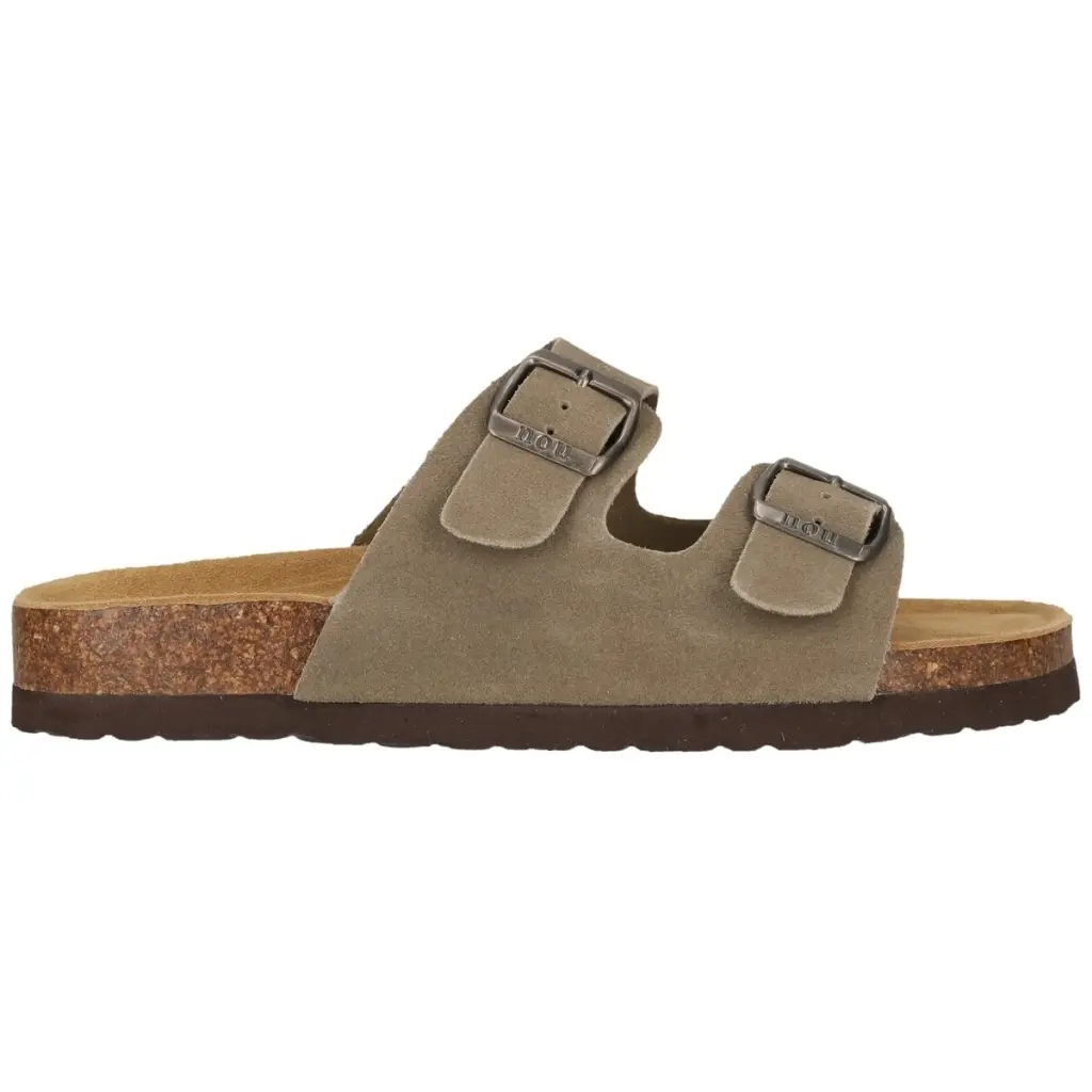 Nou Unisex Cosimo Leather Cork Sandal Fallen Rock NOU264439-3040