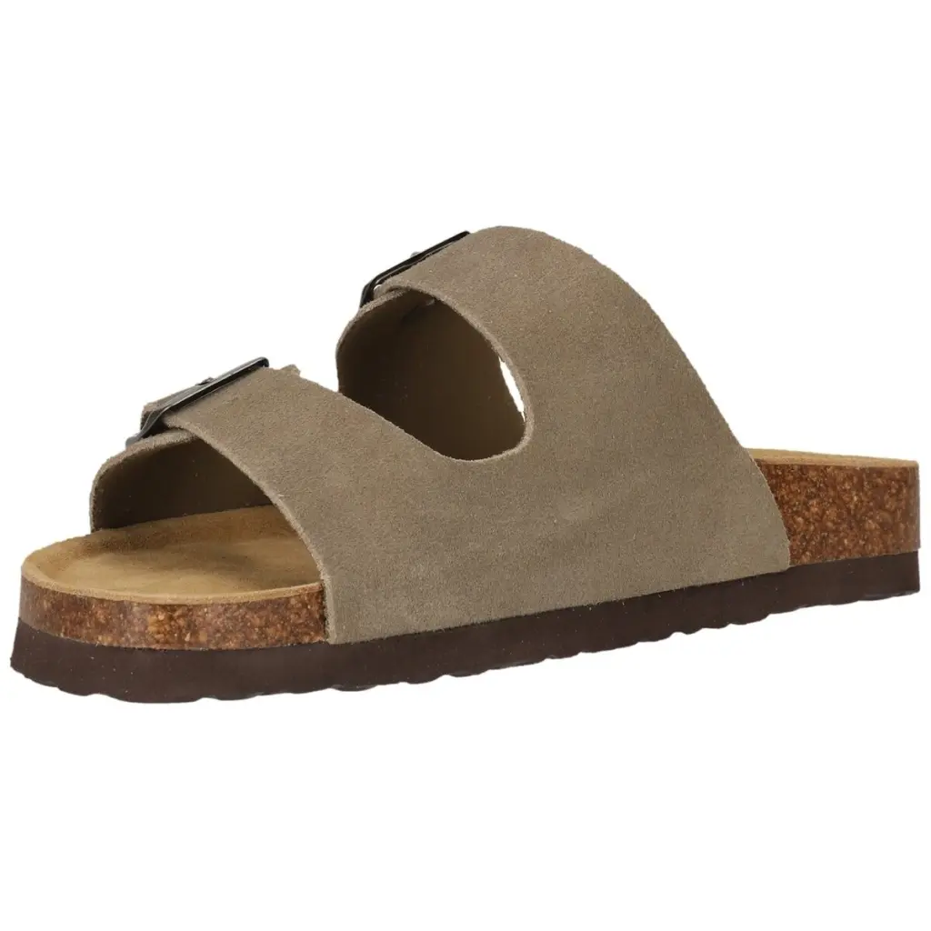Nou Unisex Cosimo Leather Cork Sandal Fallen Rock NOU264439-3040 - Image 3