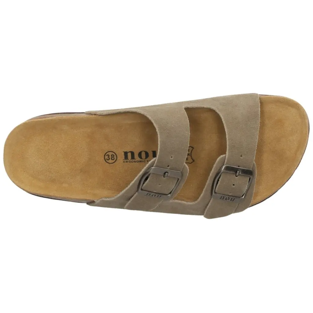 Nou Unisex Cosimo Leather Cork Sandal Fallen Rock NOU264439-3040 - Image 5