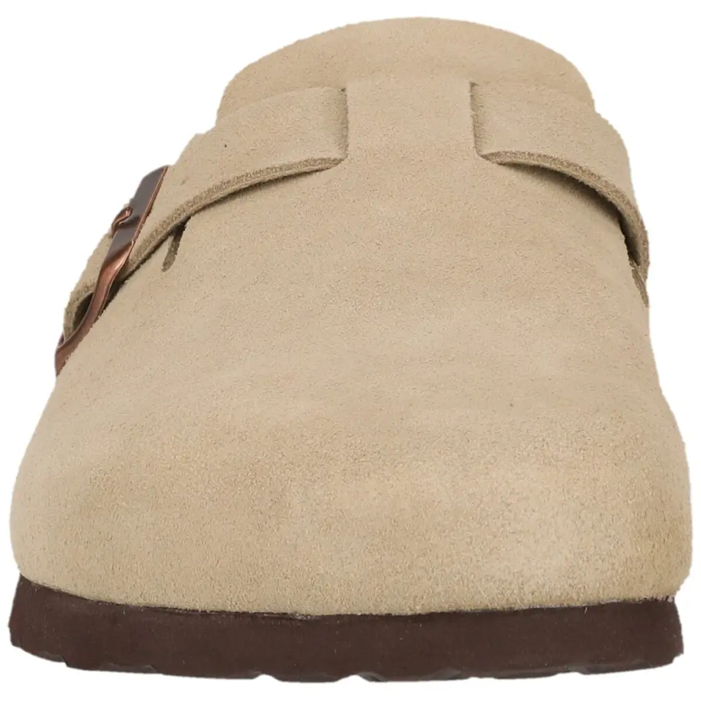 Nou Women's Leather Corwin Cork Clog Timber Wolf NOU264437-3027 - Image 3