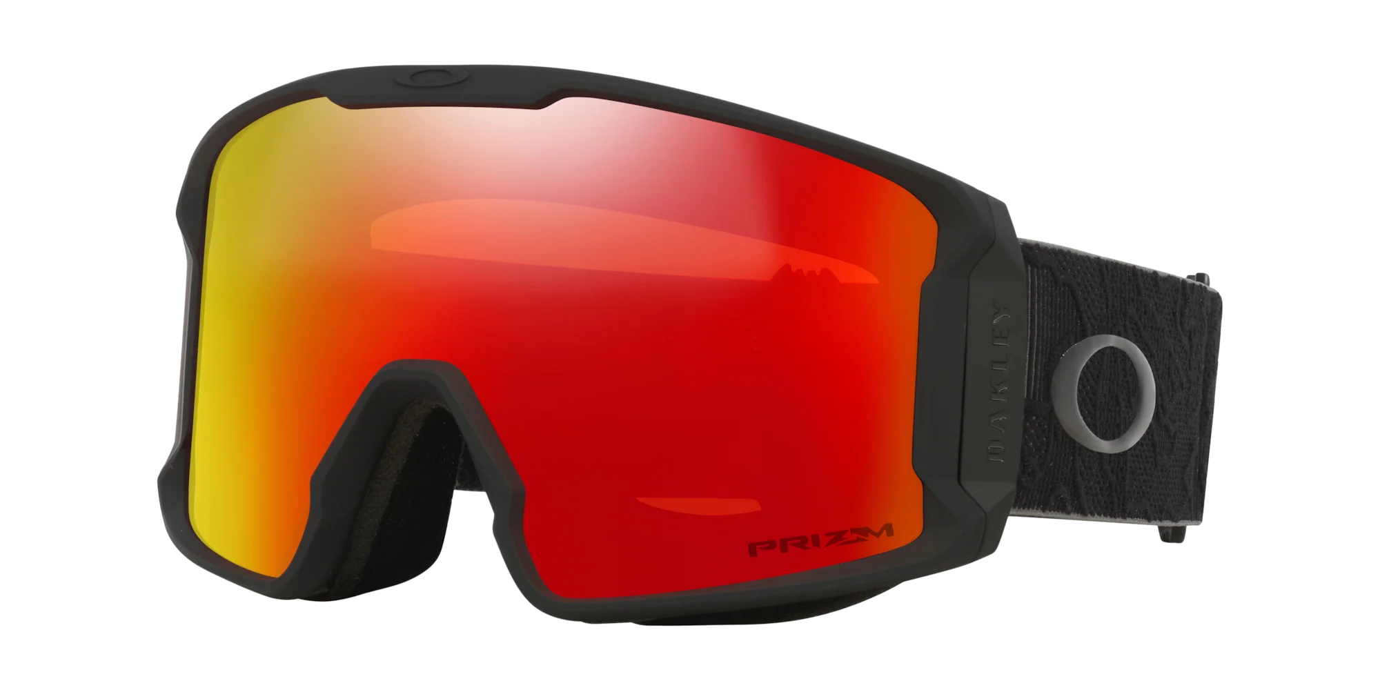 Oakley Unisex Line Miner™ L Black Camo Snow Goggles Prizm Snow Torch Iridium OO7070-I301