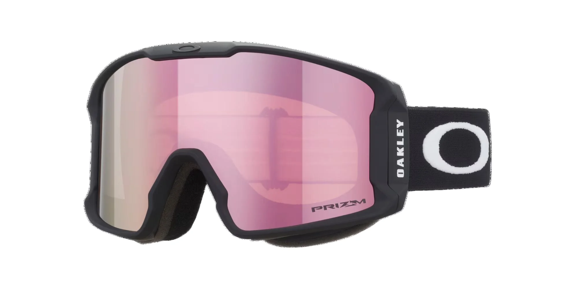 Oakley Unisex Line Miner™ M Matte Black Snow Goggles Prizm Rose Gold Iridium OO7093-69