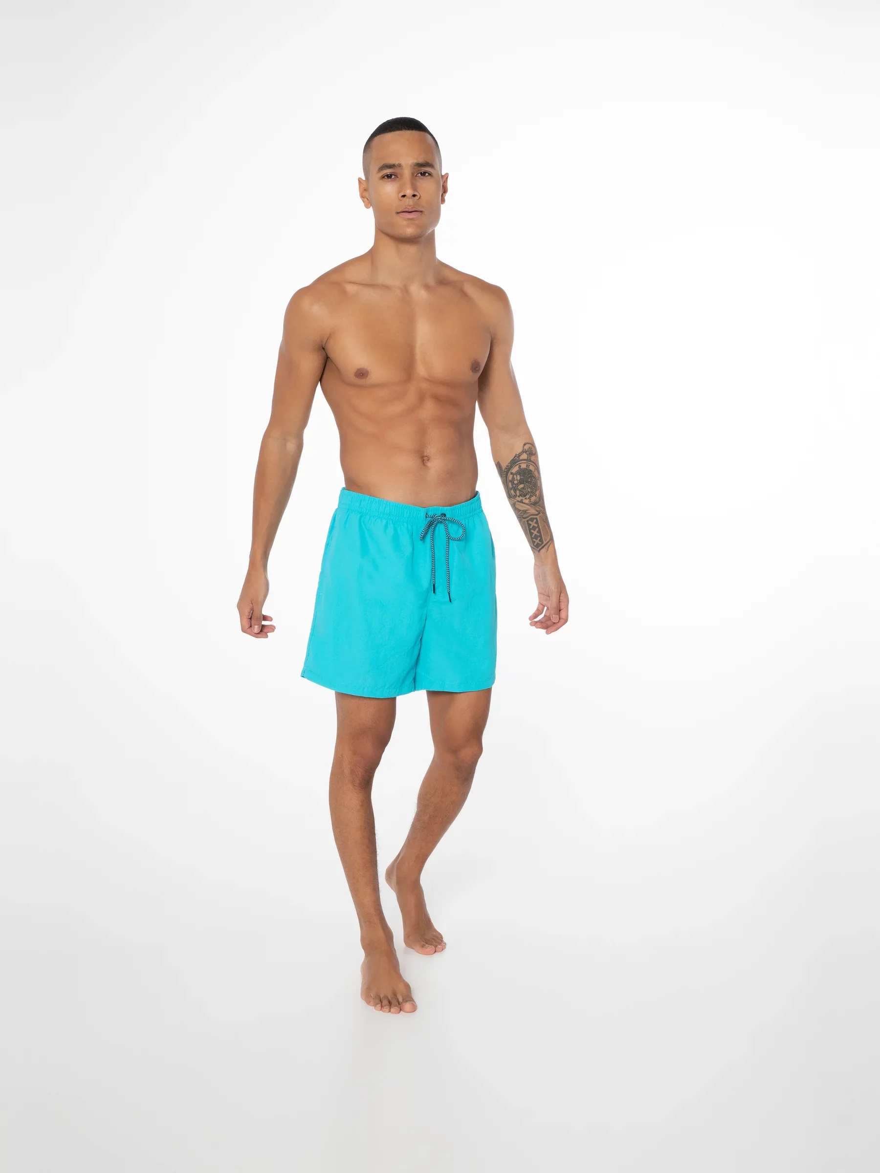 Protest Men's Faster Short Swim Shorts Cool Aqua 2711100_846 - Image 4