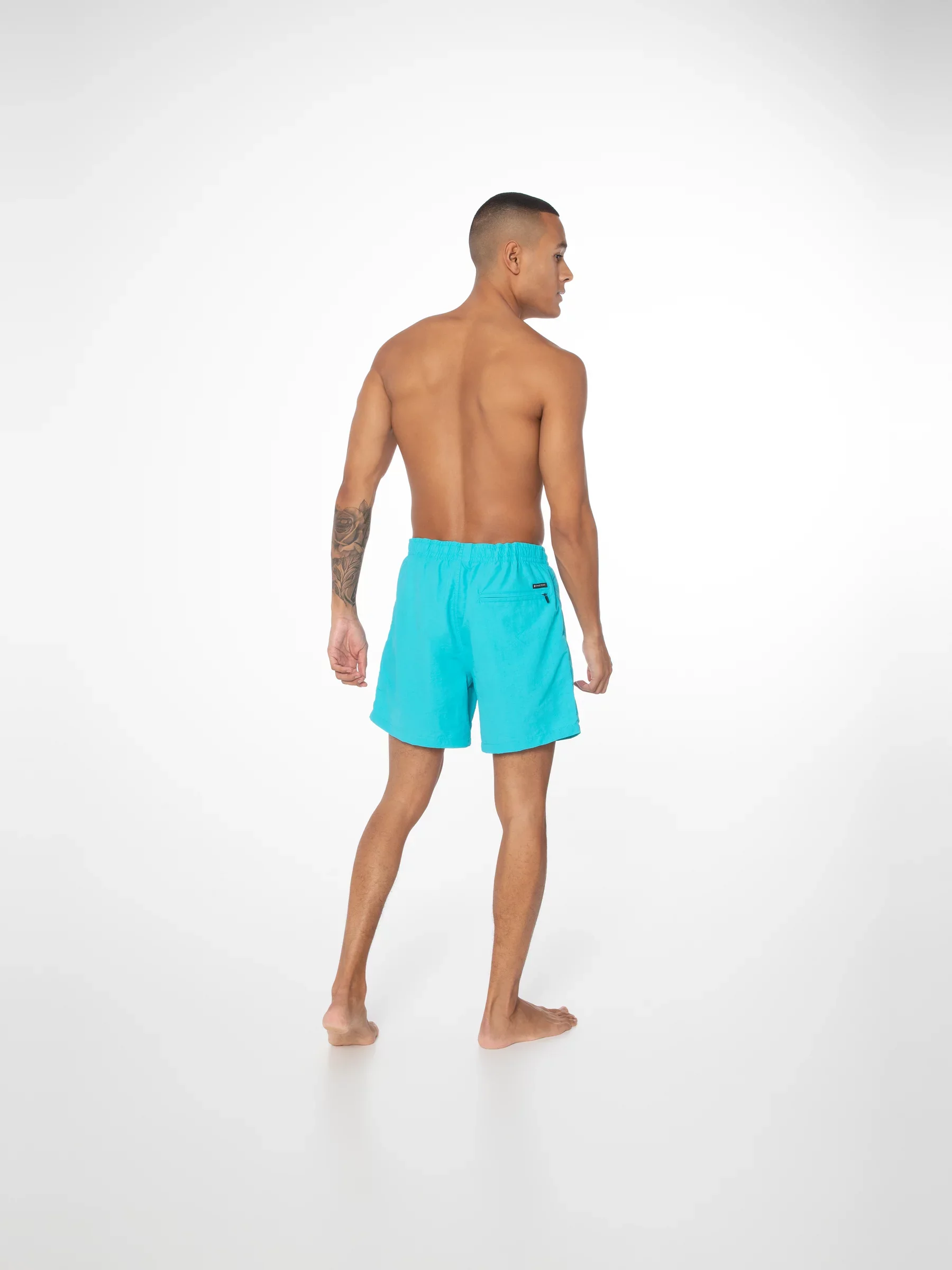 Protest Men's Faster Short Swim Shorts Cool Aqua 2711100_846 - Image 5