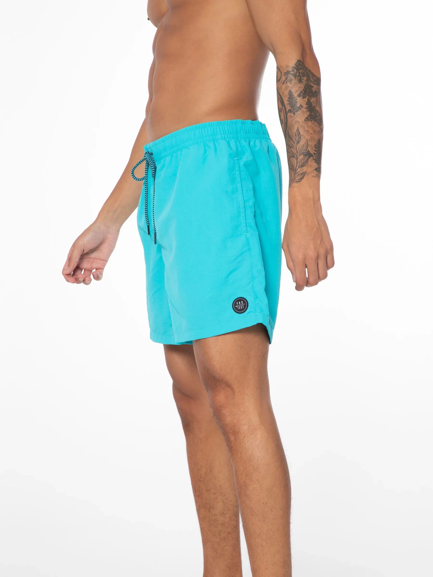 Protest Men's Faster Short Swim Shorts Cool Aqua 2711100_846 - Image 6