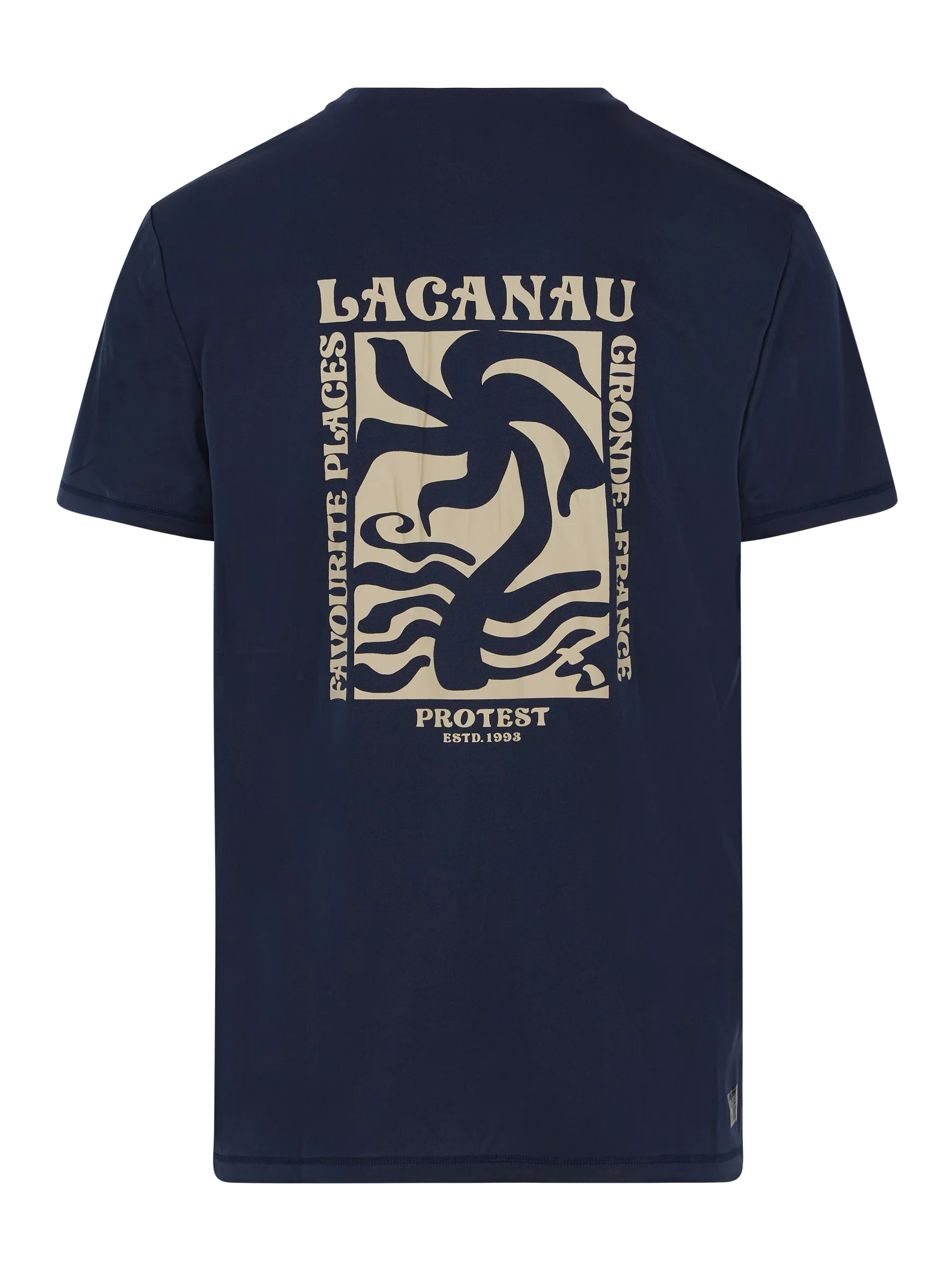 Protest Men's Foxy Surf T-Shirt Night Skyblue 7710343_906 - Image 7