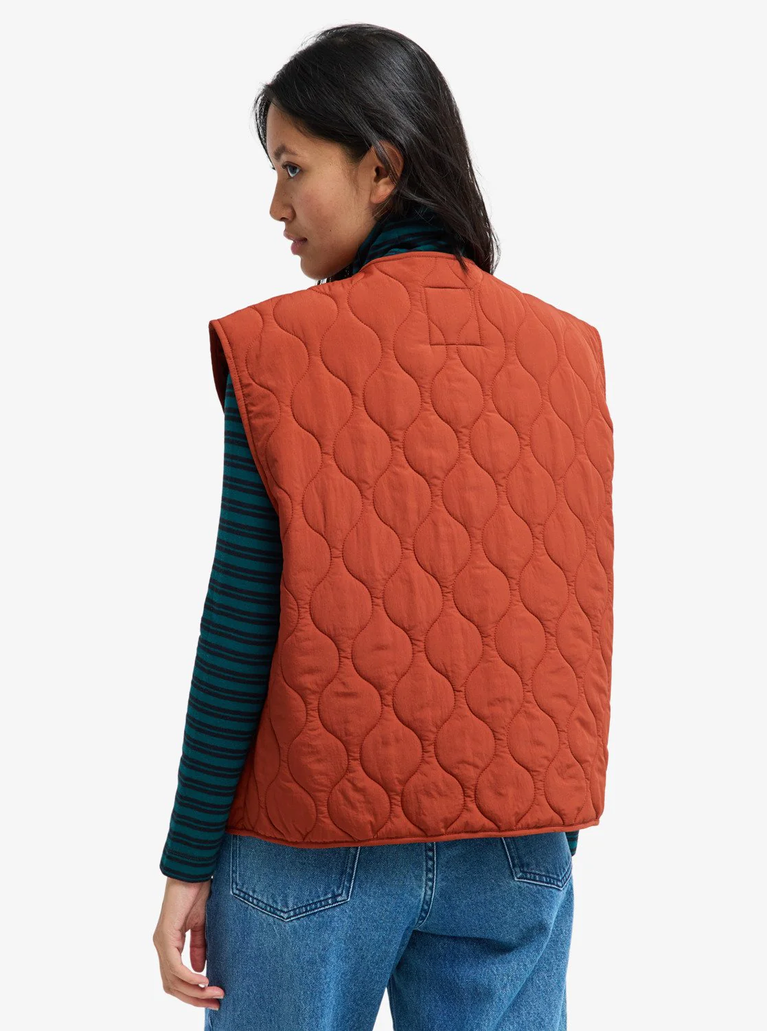 Quicksilver Women's Kalong Puff Vest Henna EQWJK03085-HEN - Image 2