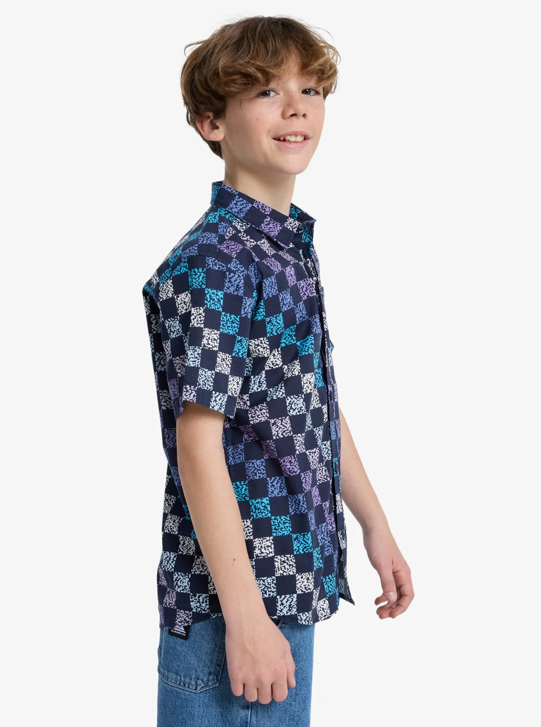 Quiksilver Kids' Apero Classic Shirt (8-14 Years) Dark Navy Next Gen EQBWT03412-KTP6 - Image 2