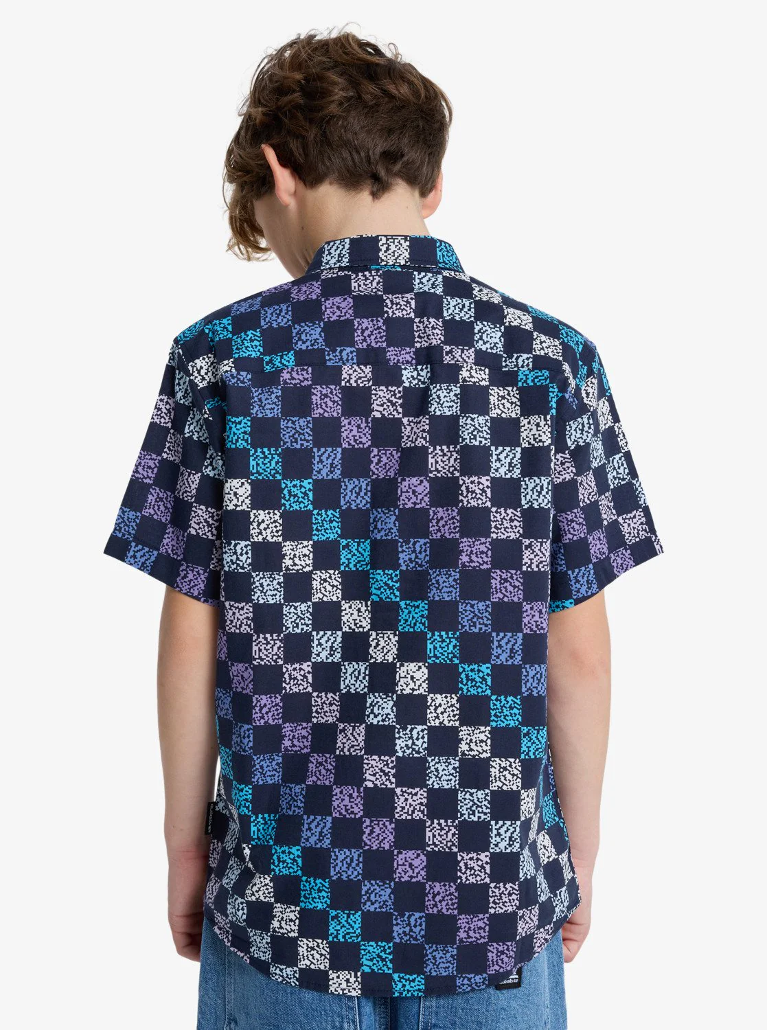Quiksilver Kids' Apero Classic Shirt (8-14 Years) Dark Navy Next Gen EQBWT03412-KTP6 - Image 3