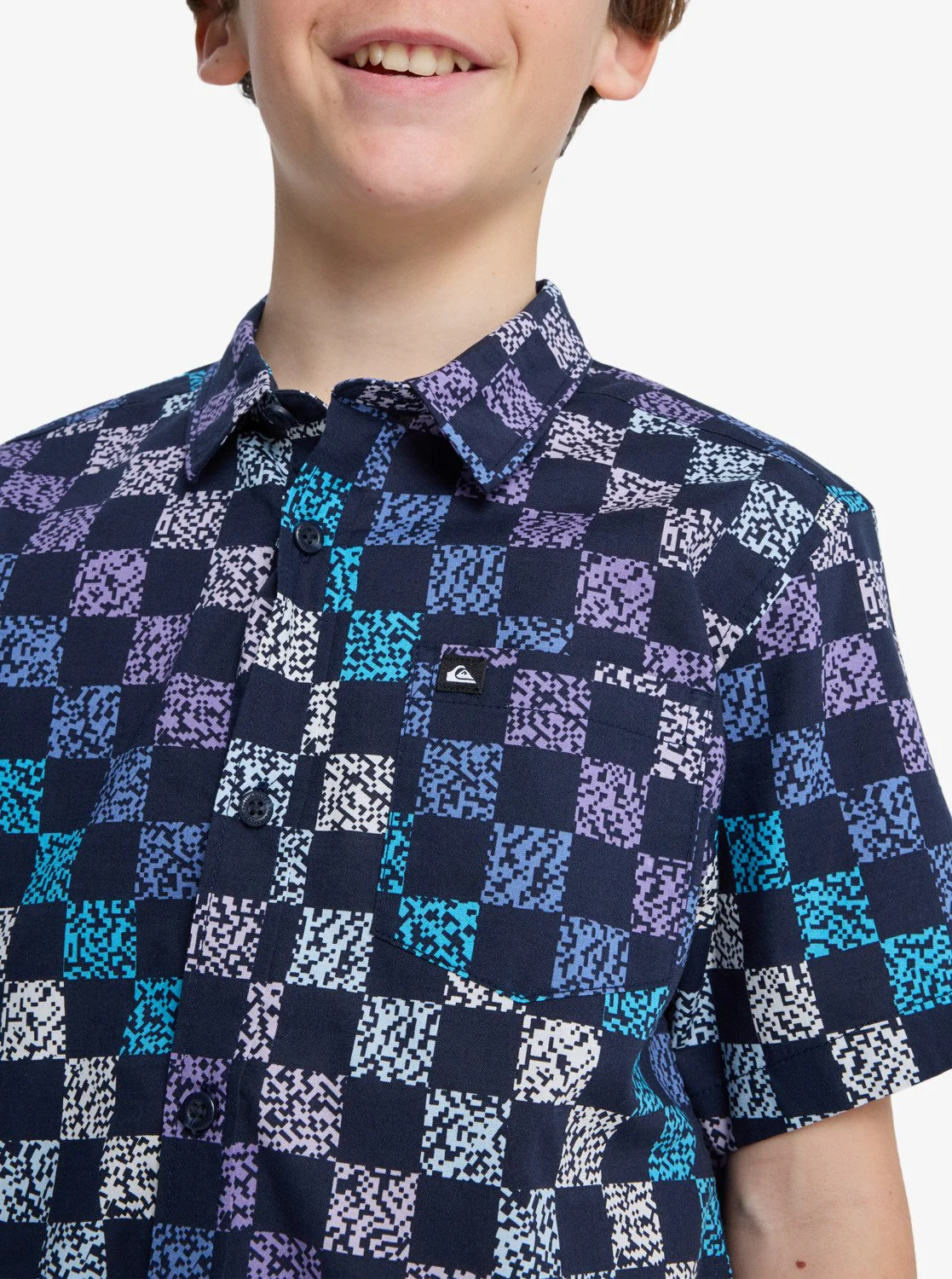 Quiksilver Kids' Apero Classic Shirt (8-14 Years) Dark Navy Next Gen EQBWT03412-KTP6 - Image 5