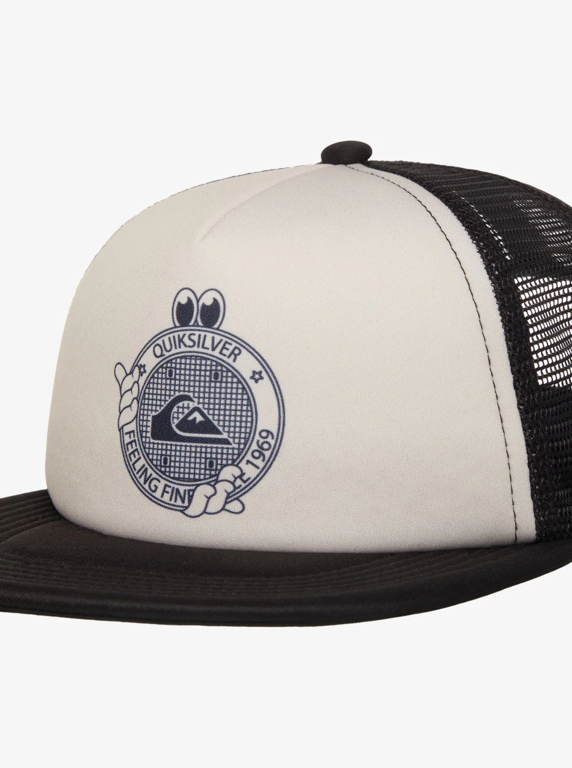 Quiksilver Kids' Classic Foam Trucker Cap Black EQKHA03044-KVJ0 - Image 3