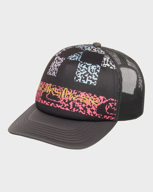 Quiksilver Kids' Classic Foam Trucker Cap Dark Navy Next Gen AQBHA03593-KTP6