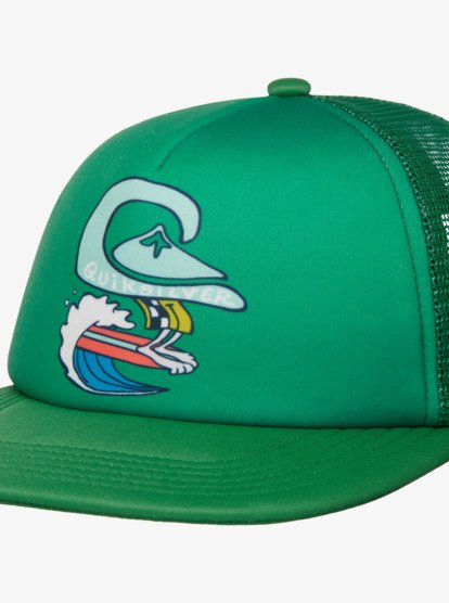 Quiksilver Kids' Classic Foam Trucker Cap Leprechaun EQKHA03044-GNZ0 - Image 3