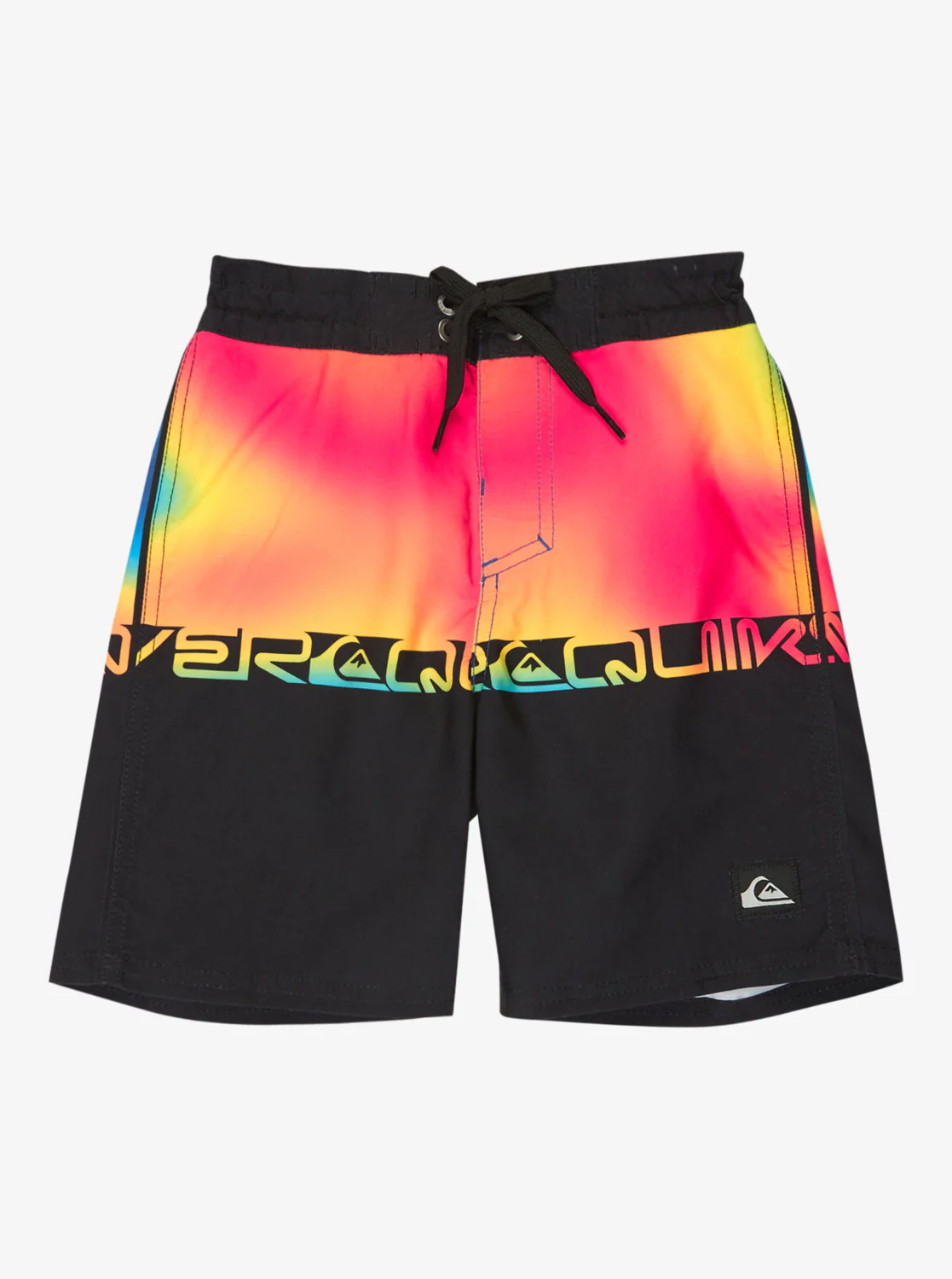 Quiksilver Kids' Everyday Half Jam 13" Boardshorts (2-7 Years) Black Wordblock EQKBS03433-KVJ6
