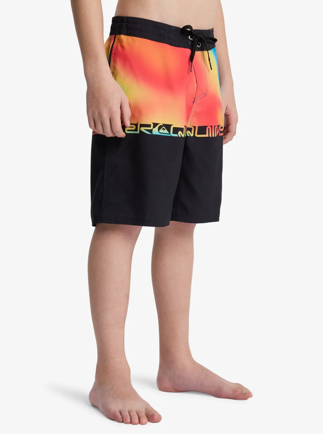 Quiksilver Kids' Everyday Half Jam 17" Boardshorts (8-14 Years) Black Wordblock EQBBS03742-KVJ6 - Image 2