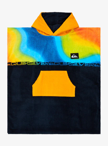 Quiksilver Kids' Hoody Beach Towel Monaco Blue Holmes AQBAA03033-BYC6