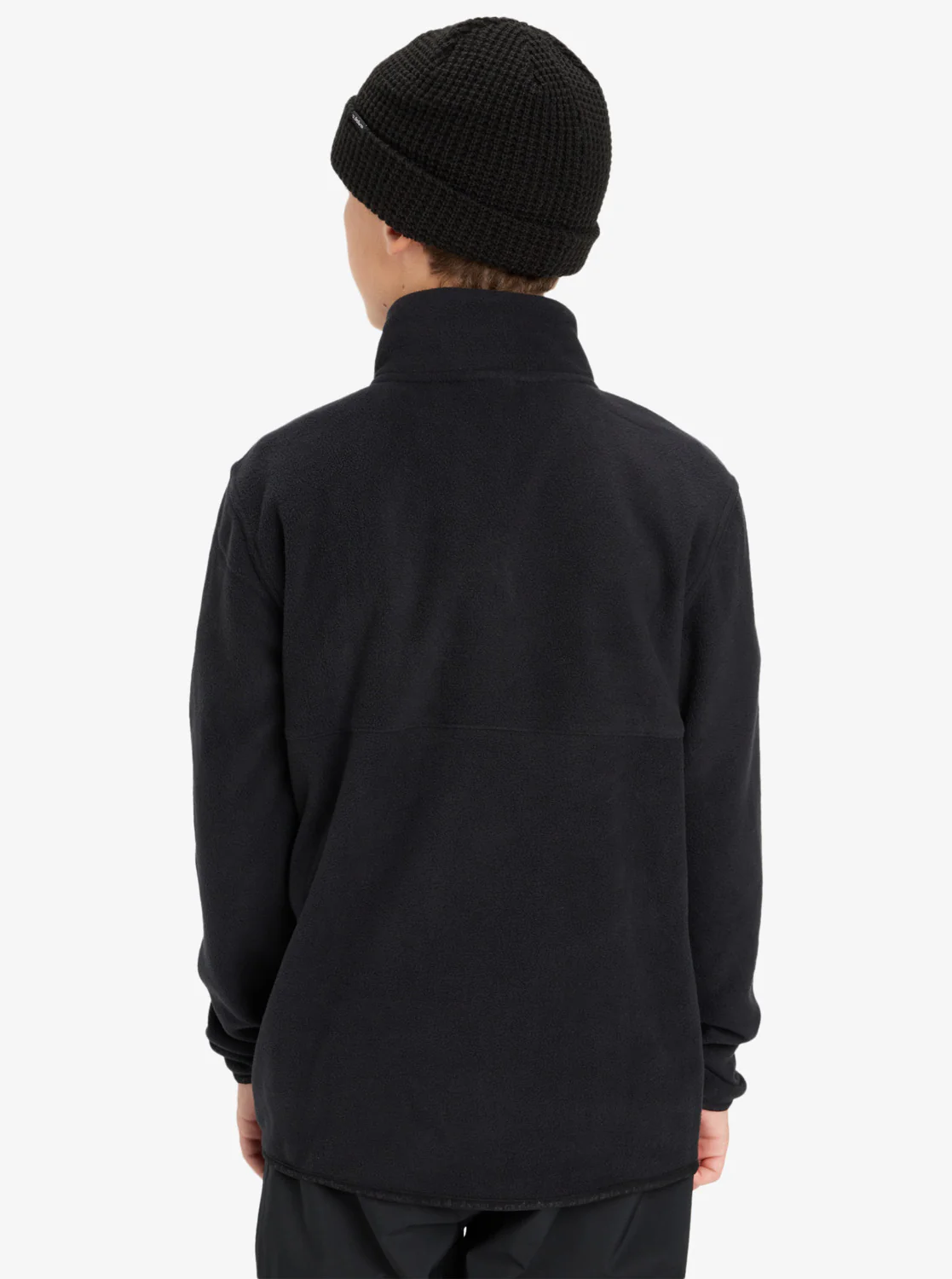 Quiksilver Kid's No Destination Hz Half Snap Fleece (8-16) Black EQBPF03018-KVJ0 - Image 2